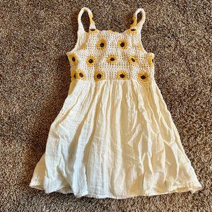 ZARA // embroidered sundress // 4-5